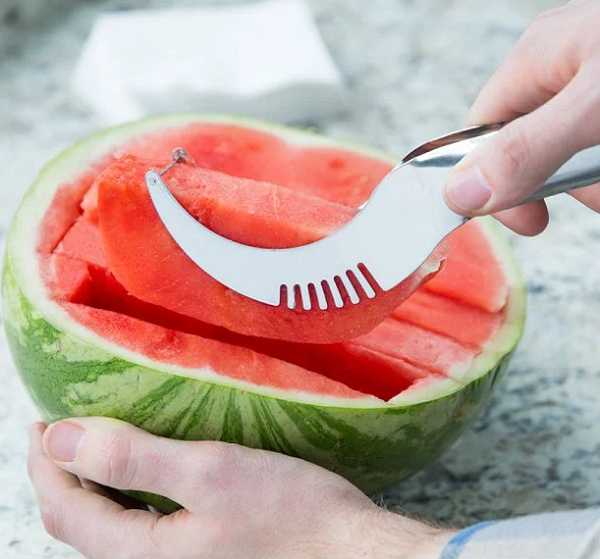 Watermelon Slicer Fruit Cutter Knife Premium Stainless Steel